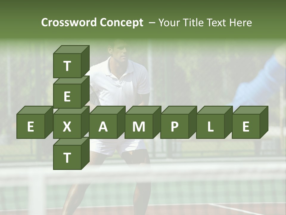 Health Lifestyle Green PowerPoint Template