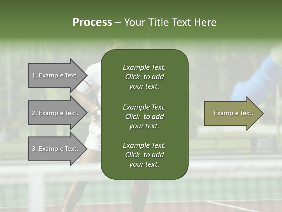 Health Lifestyle Green PowerPoint Template