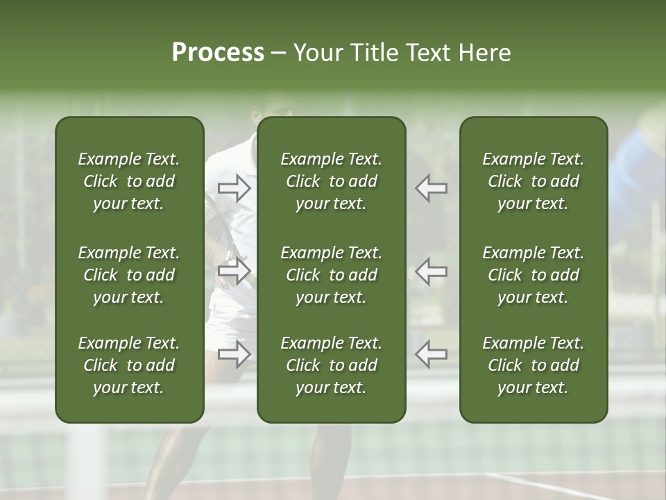 Health Lifestyle Green PowerPoint Template
