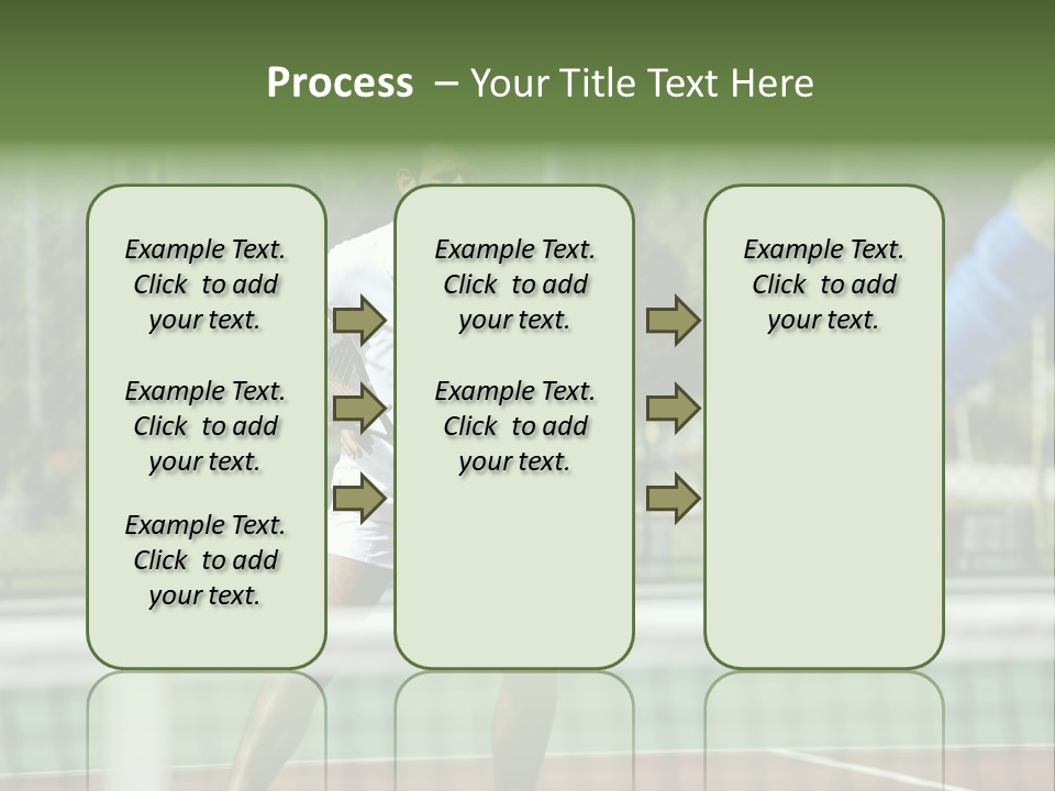 Health Lifestyle Green PowerPoint Template