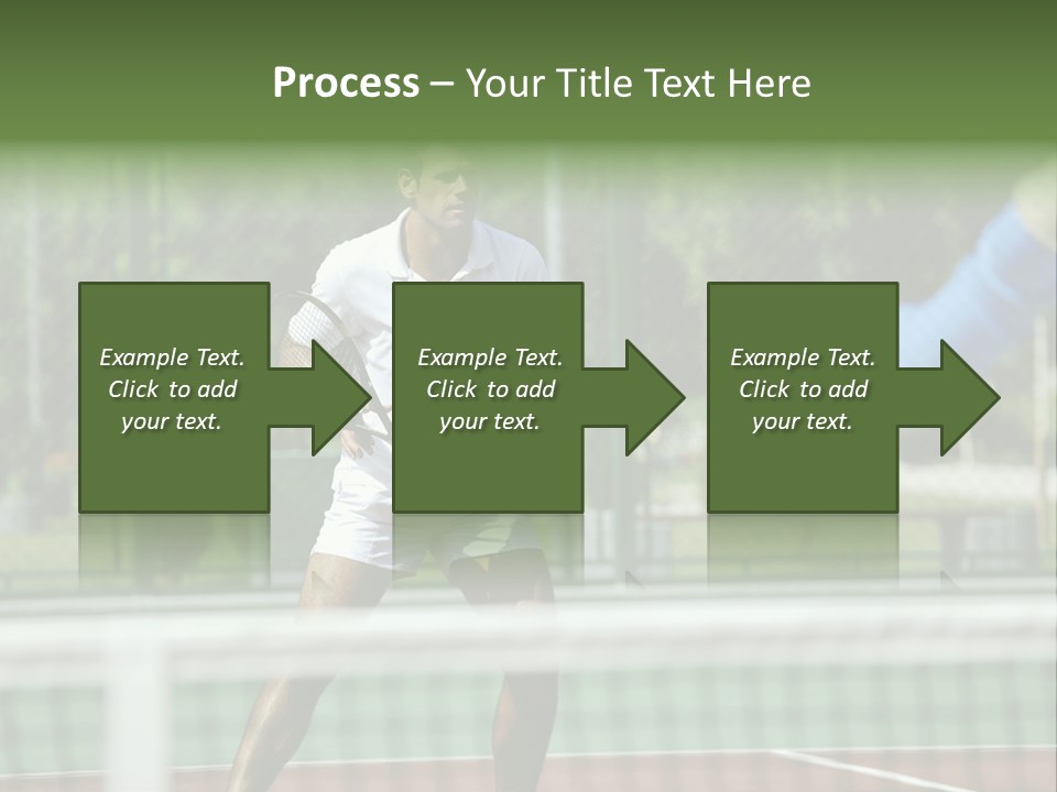 Health Lifestyle Green PowerPoint Template