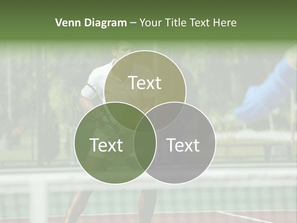 Health Lifestyle Green PowerPoint Template