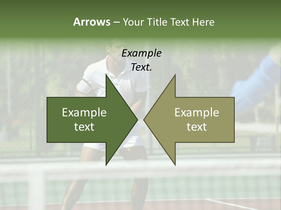 Health Lifestyle Green PowerPoint Template