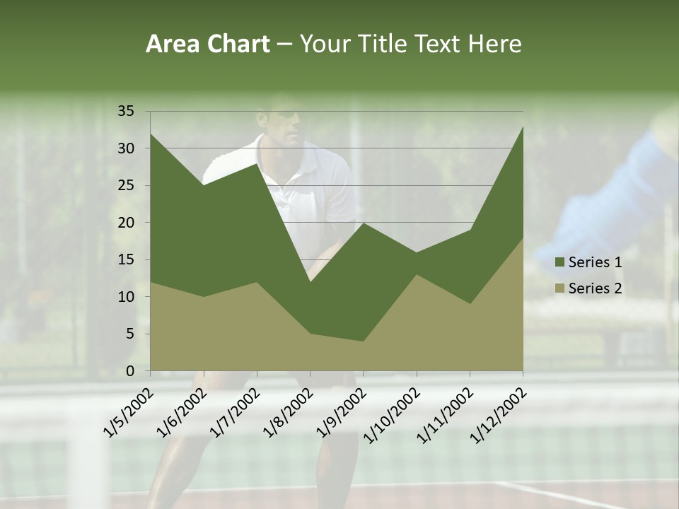 Health Lifestyle Green PowerPoint Template