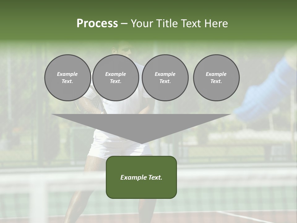 Health Lifestyle Green PowerPoint Template