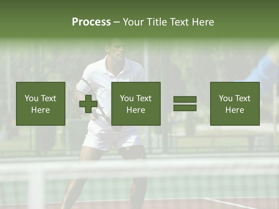Health Lifestyle Green PowerPoint Template