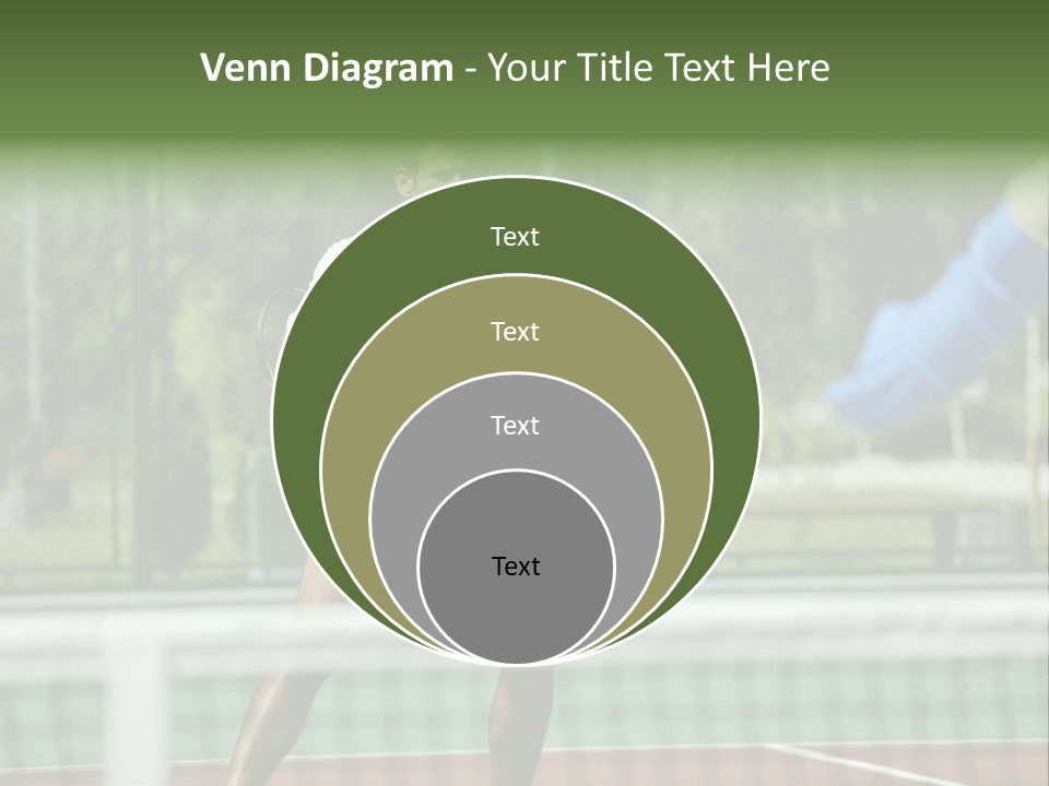 Health Lifestyle Green PowerPoint Template