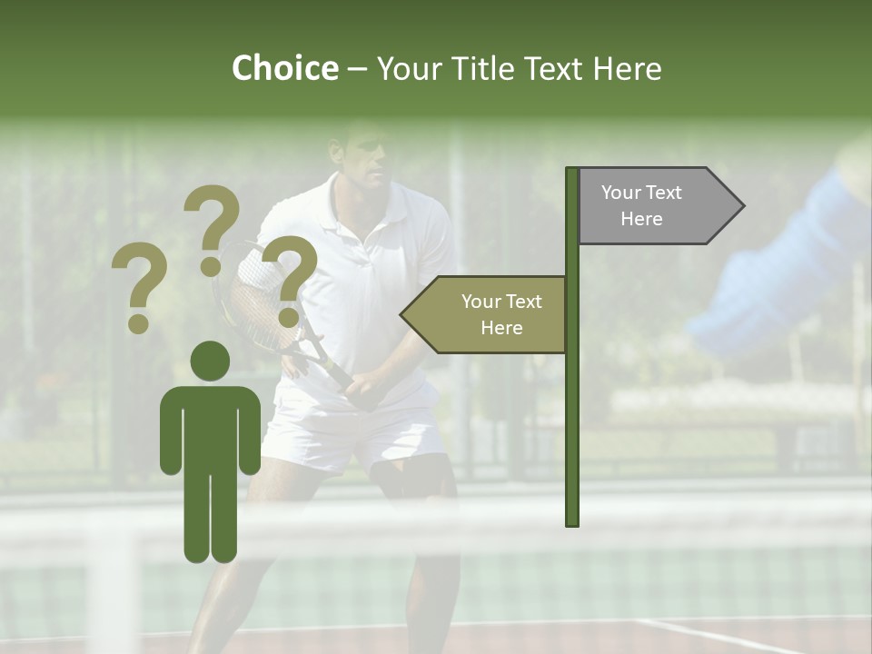 Health Lifestyle Green PowerPoint Template