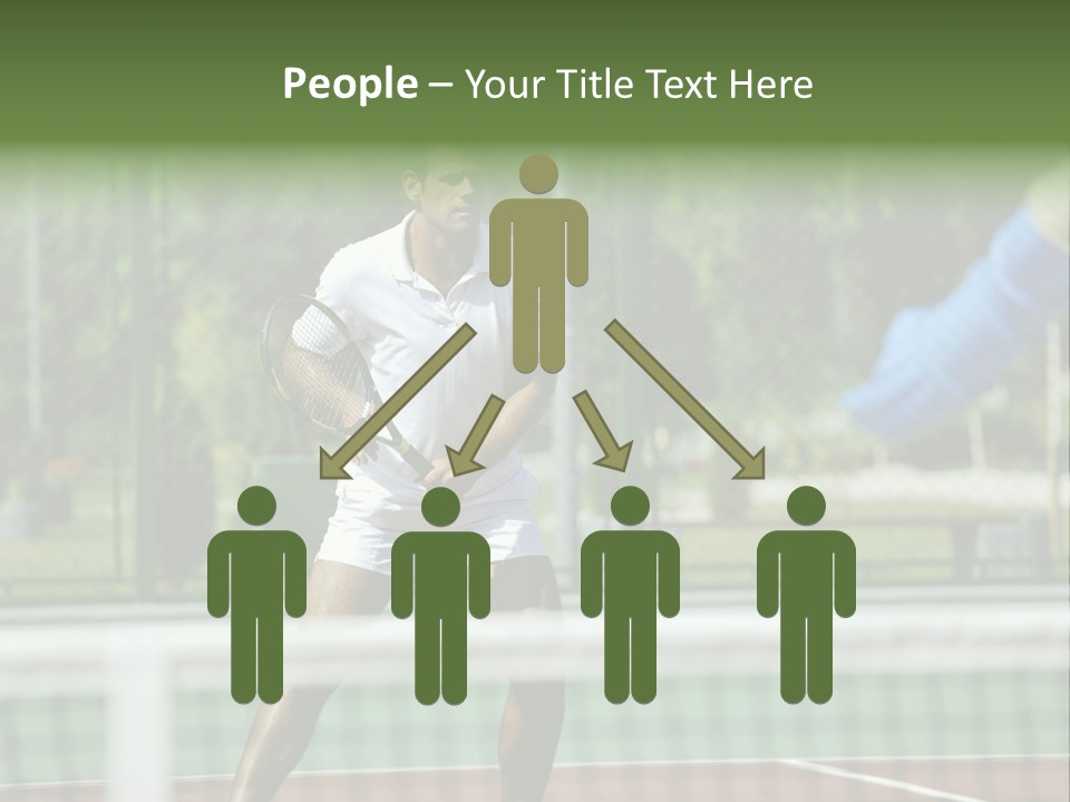 Health Lifestyle Green PowerPoint Template