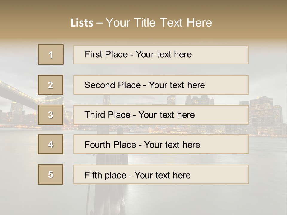 Parts Periodic Repair PowerPoint Template