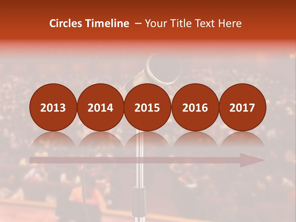 Event Lecturer Seat PowerPoint Template