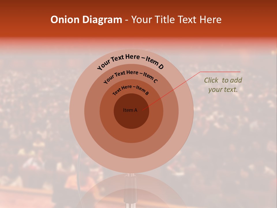 Event Lecturer Seat PowerPoint Template