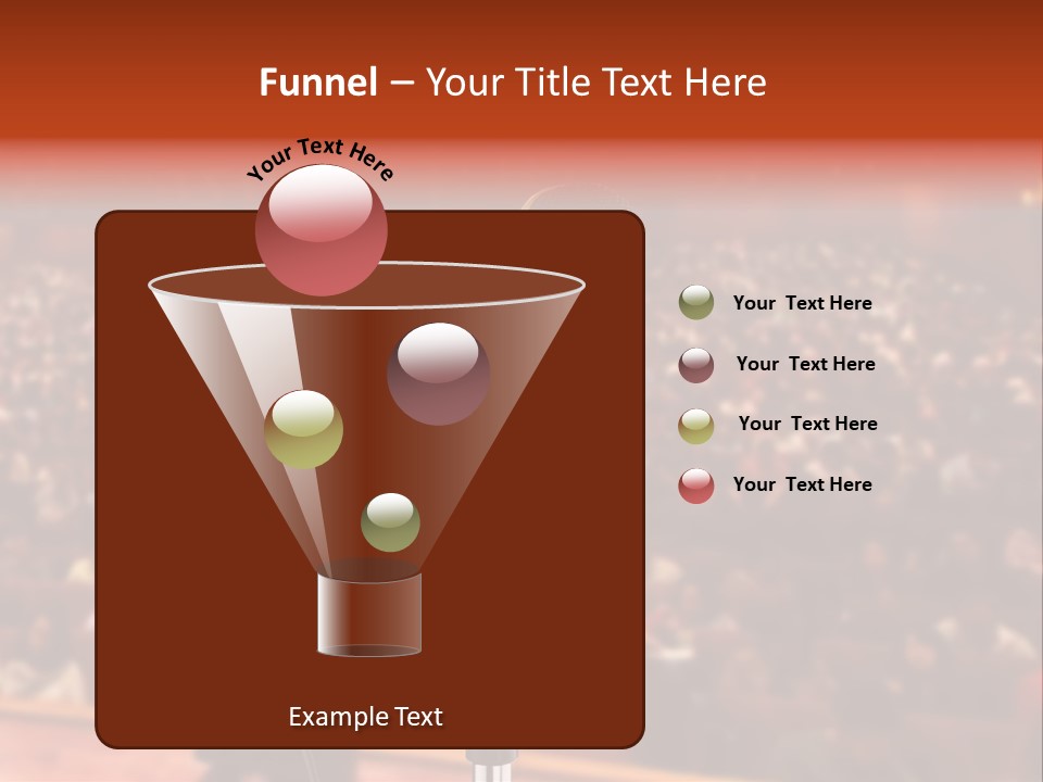 Event Lecturer Seat PowerPoint Template