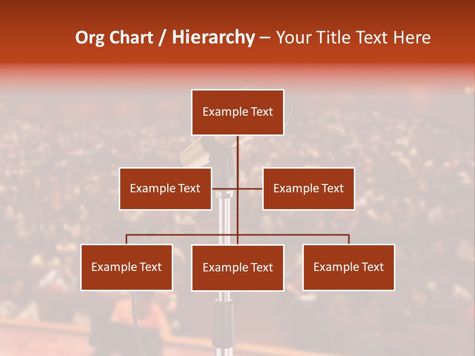 Event Lecturer Seat PowerPoint Template
