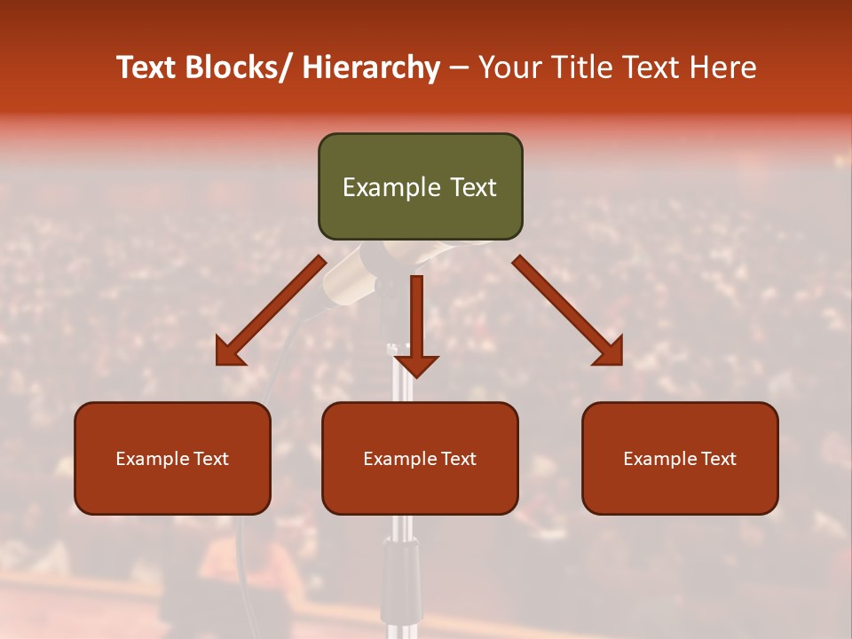 Event Lecturer Seat PowerPoint Template