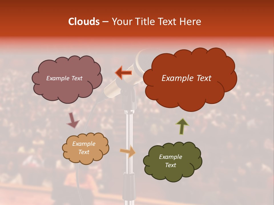 Event Lecturer Seat PowerPoint Template
