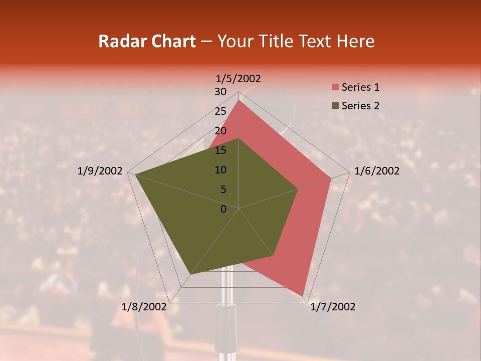 Event Lecturer Seat PowerPoint Template