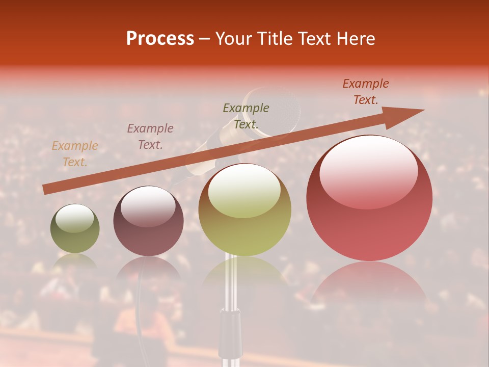 Event Lecturer Seat PowerPoint Template