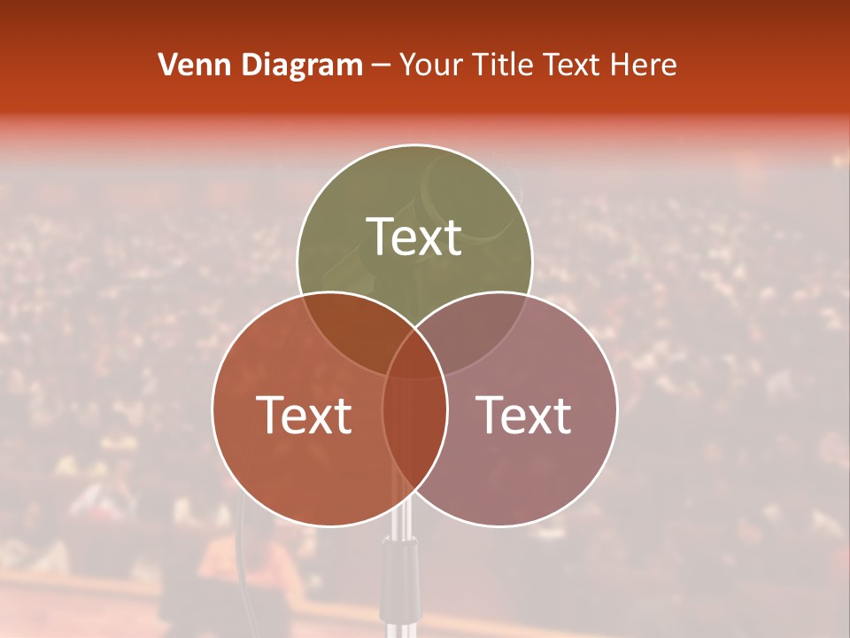 Event Lecturer Seat PowerPoint Template