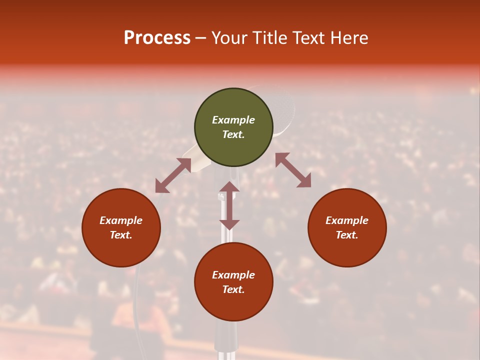 Event Lecturer Seat PowerPoint Template