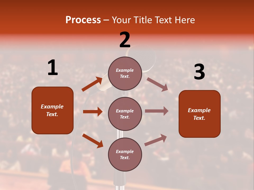 Event Lecturer Seat PowerPoint Template