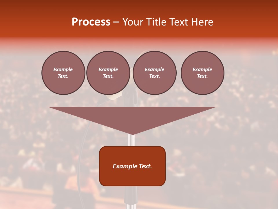 Event Lecturer Seat PowerPoint Template