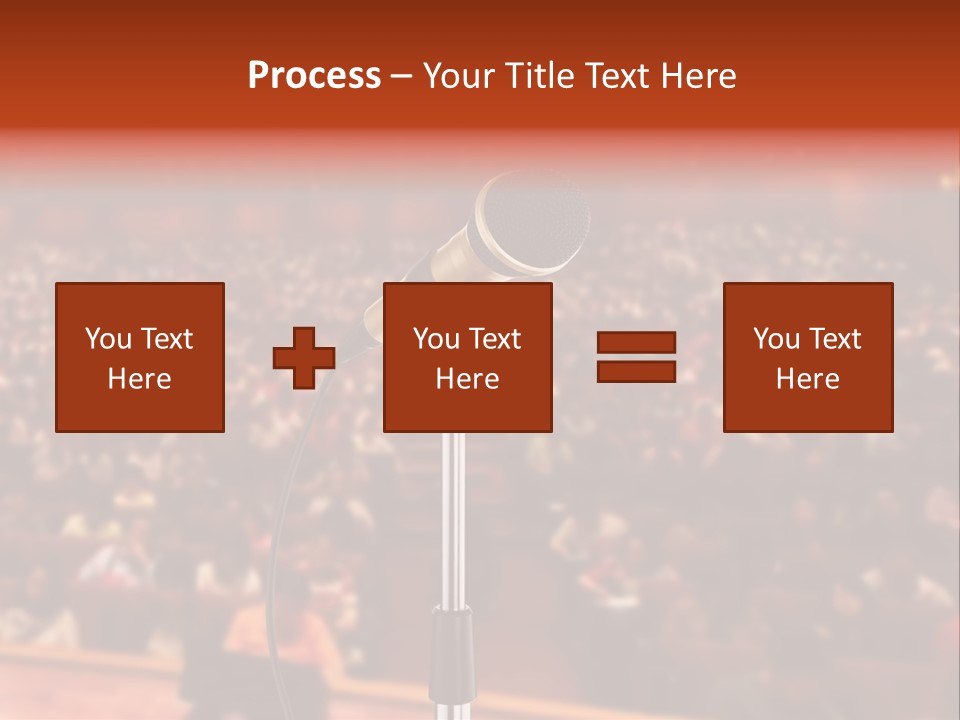 Event Lecturer Seat PowerPoint Template