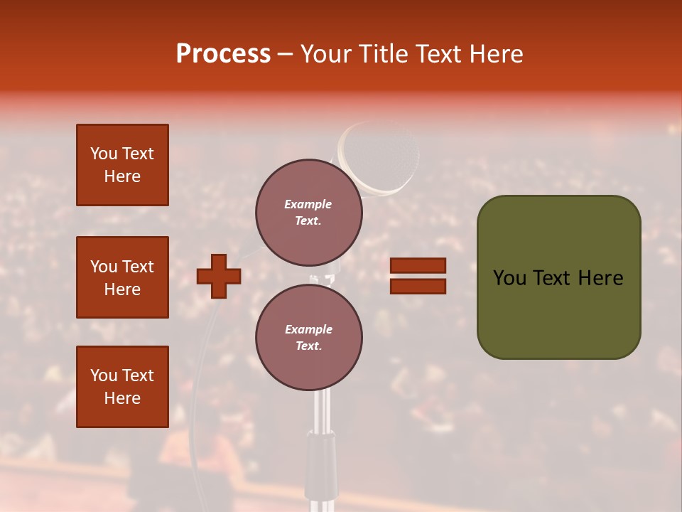 Event Lecturer Seat PowerPoint Template