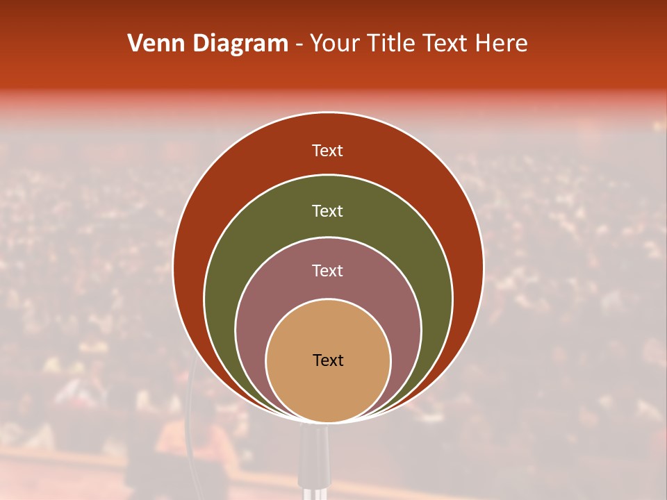 Event Lecturer Seat PowerPoint Template