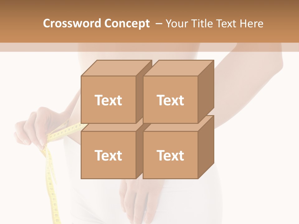 Losing Female Weightloss PowerPoint Template