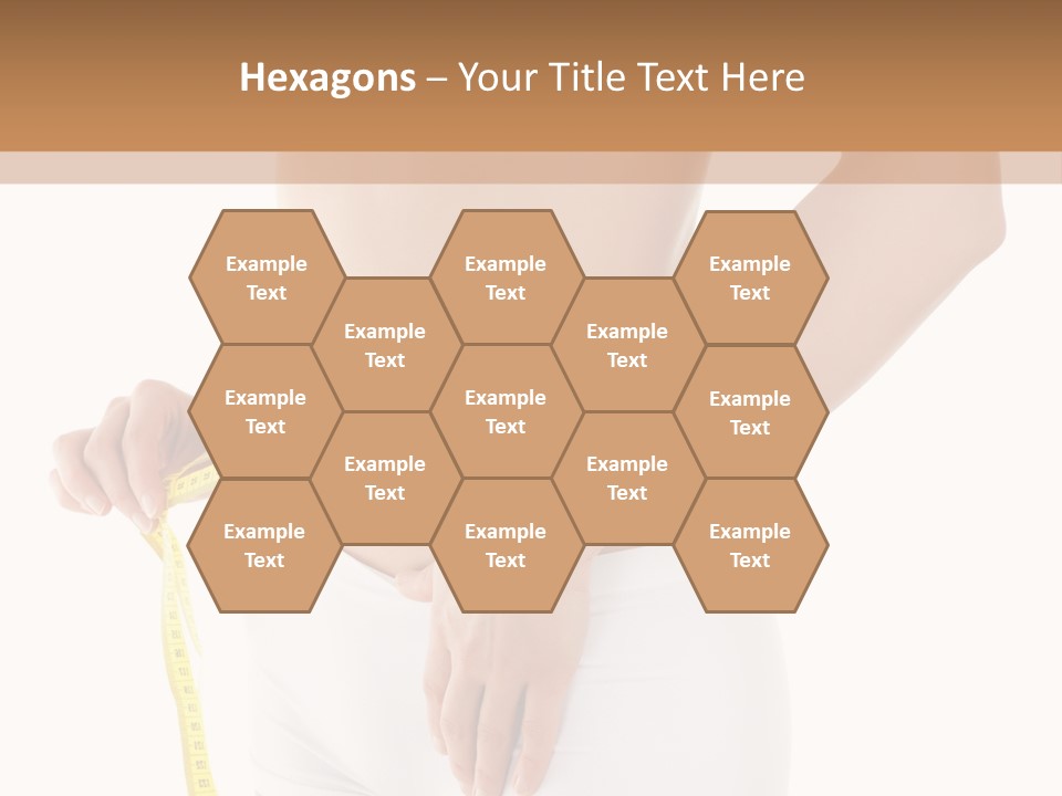 Losing Female Weightloss PowerPoint Template