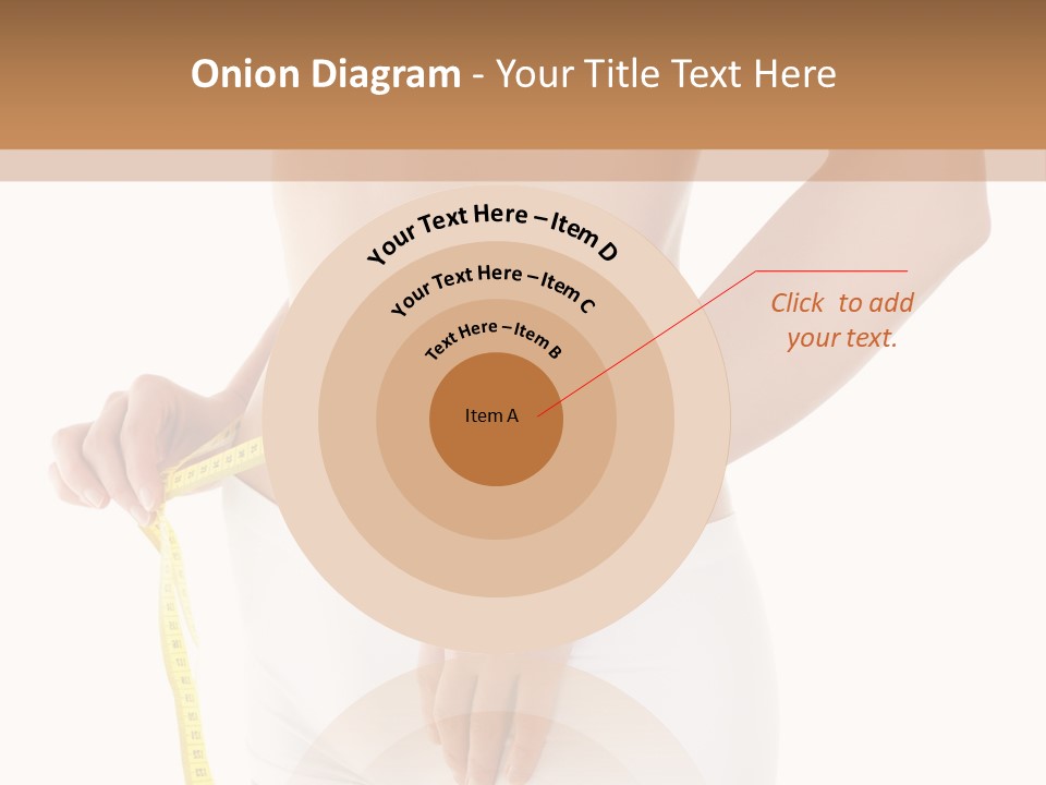 Losing Female Weightloss PowerPoint Template