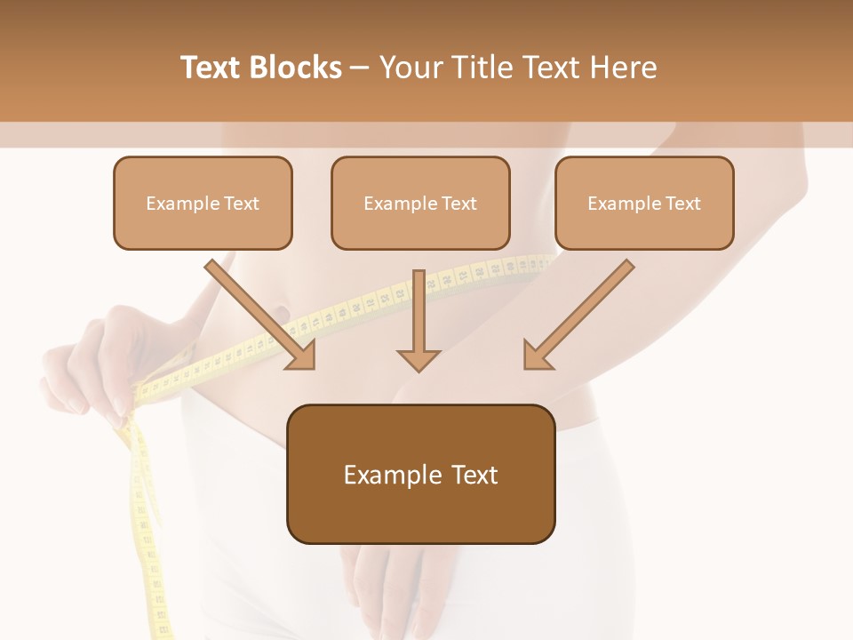 Losing Female Weightloss PowerPoint Template
