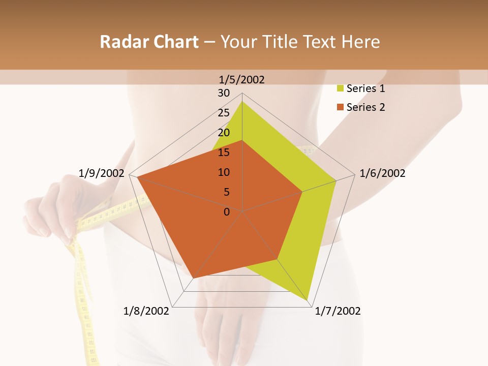 Losing Female Weightloss PowerPoint Template