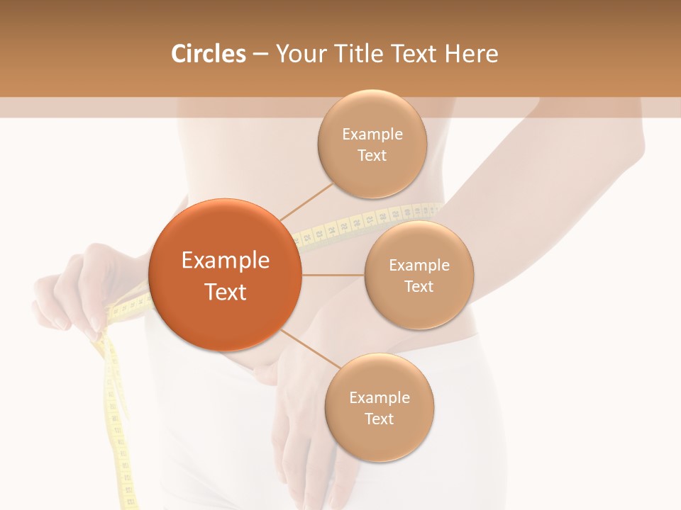 Losing Female Weightloss PowerPoint Template