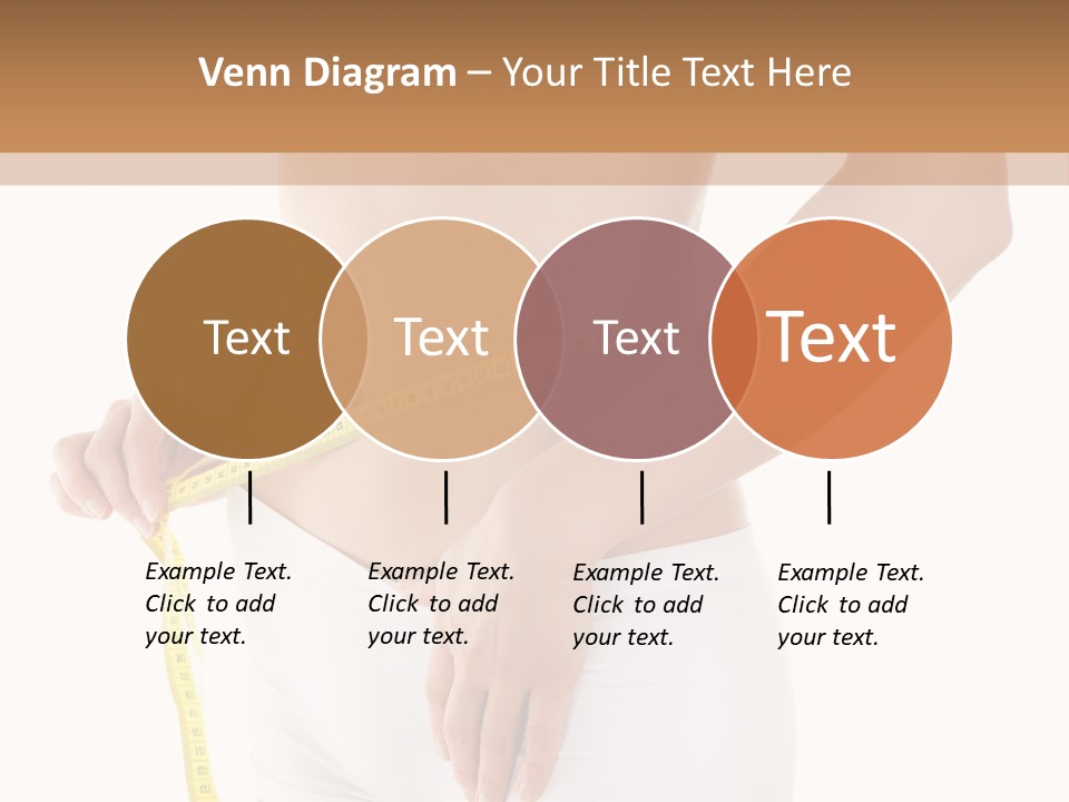 Losing Female Weightloss PowerPoint Template