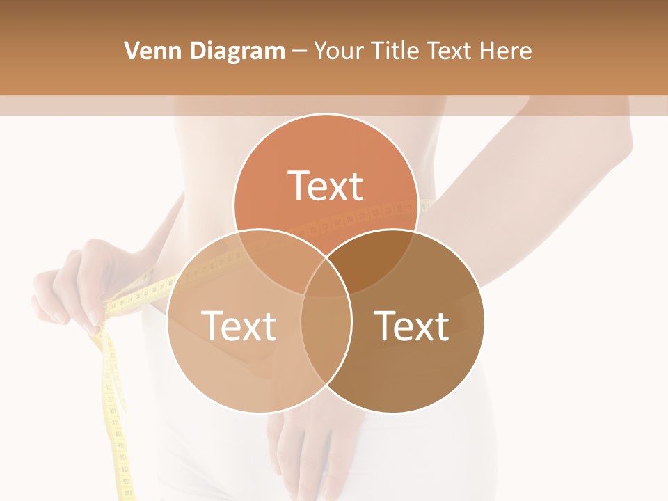 Losing Female Weightloss PowerPoint Template