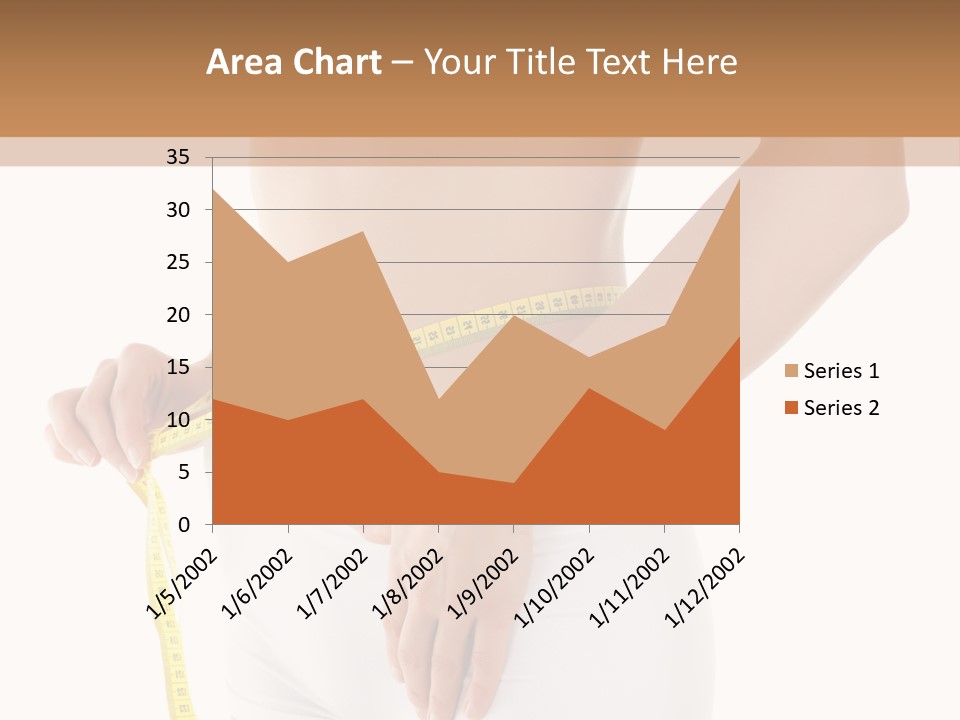 Losing Female Weightloss PowerPoint Template