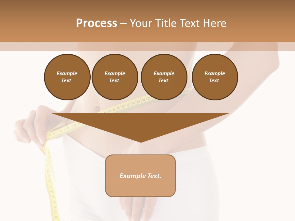 Losing Female Weightloss PowerPoint Template