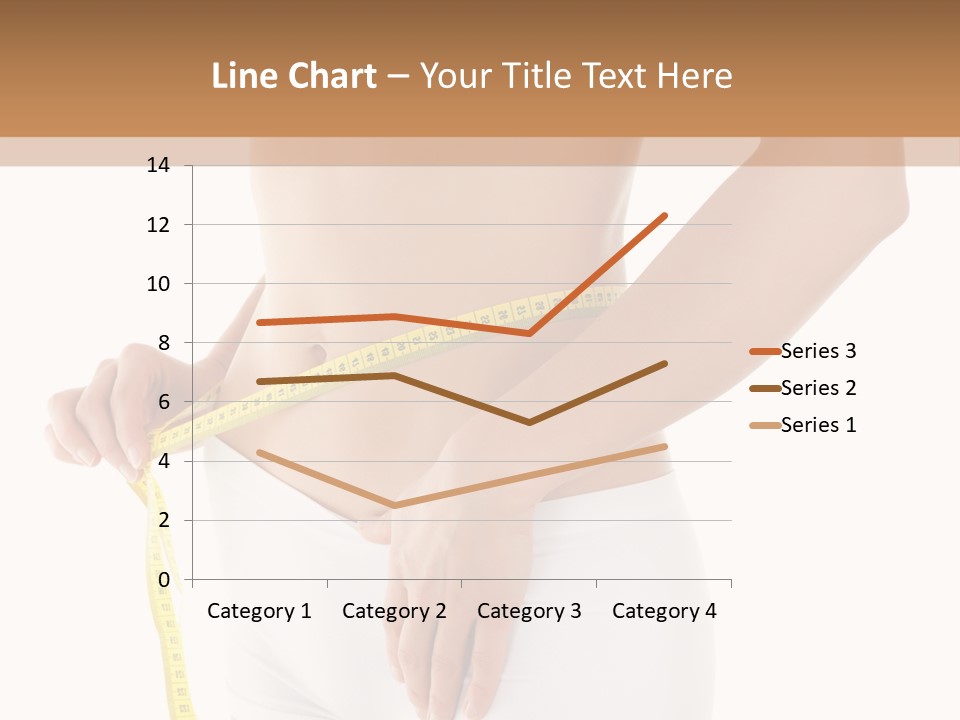 Losing Female Weightloss PowerPoint Template