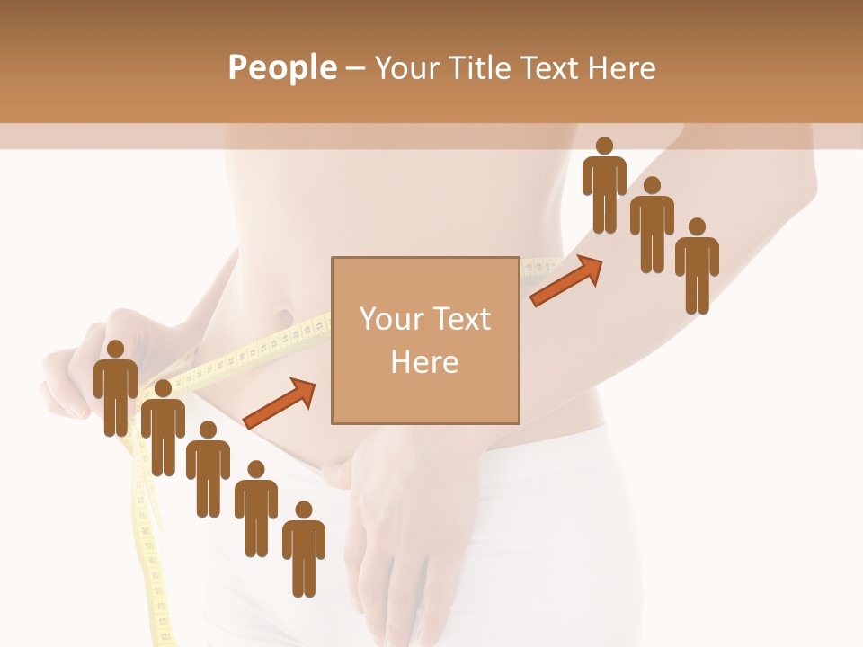 Losing Female Weightloss PowerPoint Template