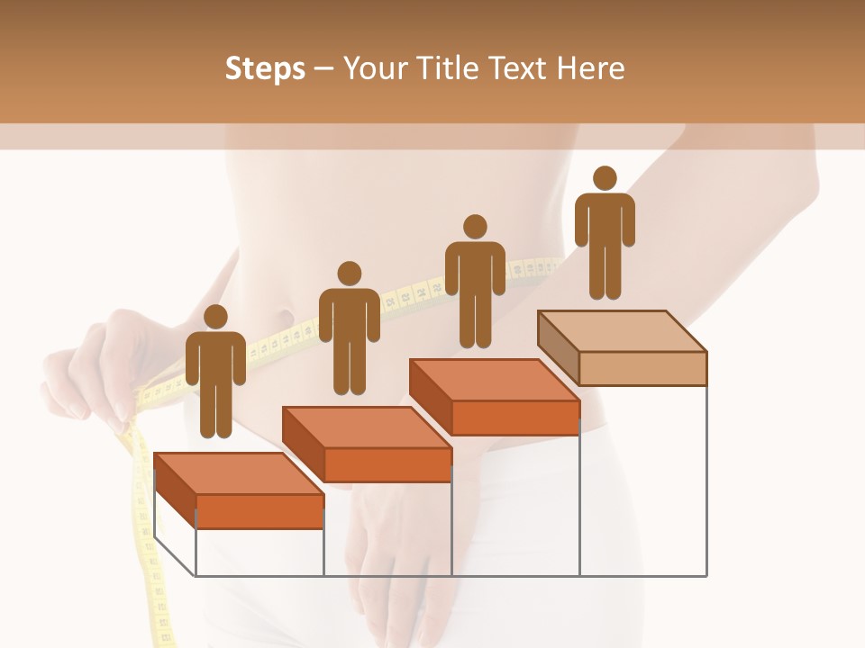 Losing Female Weightloss PowerPoint Template