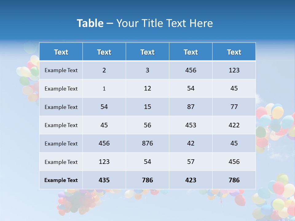 Event Colorful Party PowerPoint Template