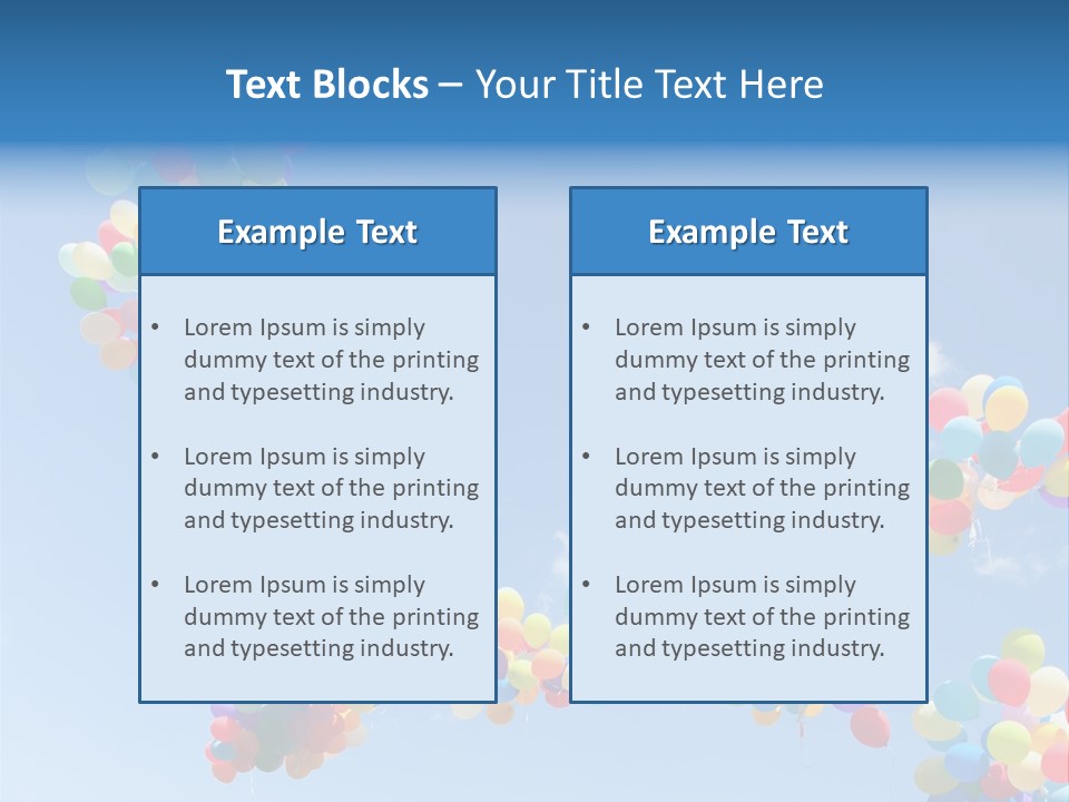 Event Colorful Party PowerPoint Template