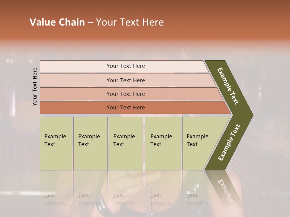 Alcoholic Female Celebration PowerPoint Template