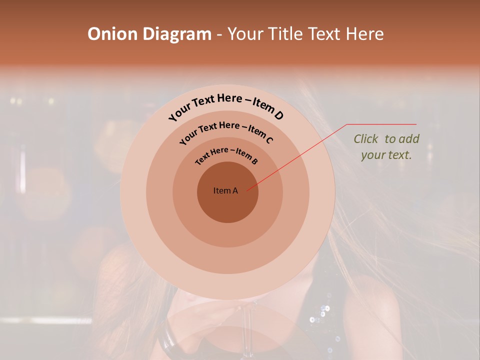 Alcoholic Female Celebration PowerPoint Template