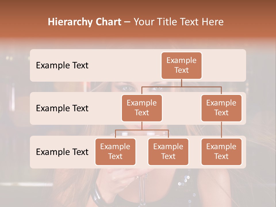 Alcoholic Female Celebration PowerPoint Template