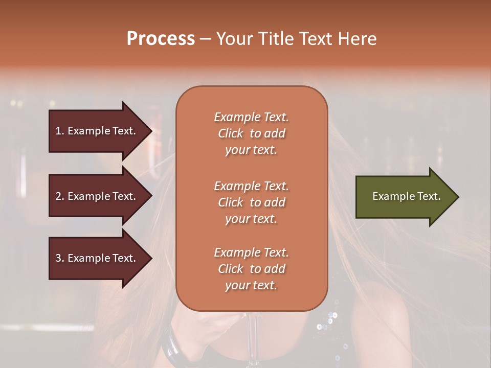 Alcoholic Female Celebration PowerPoint Template