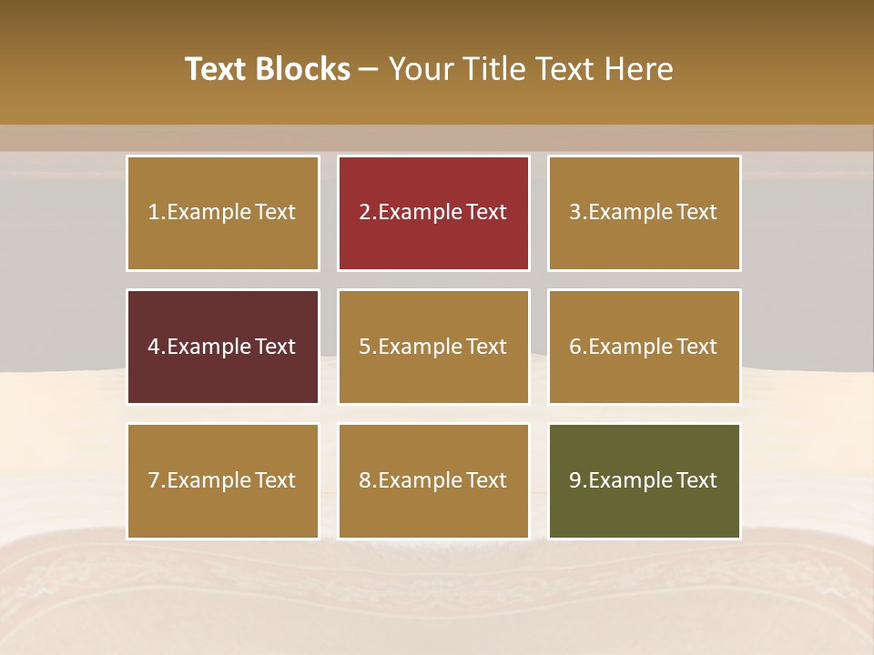 Comfort Apartment Interior PowerPoint Template