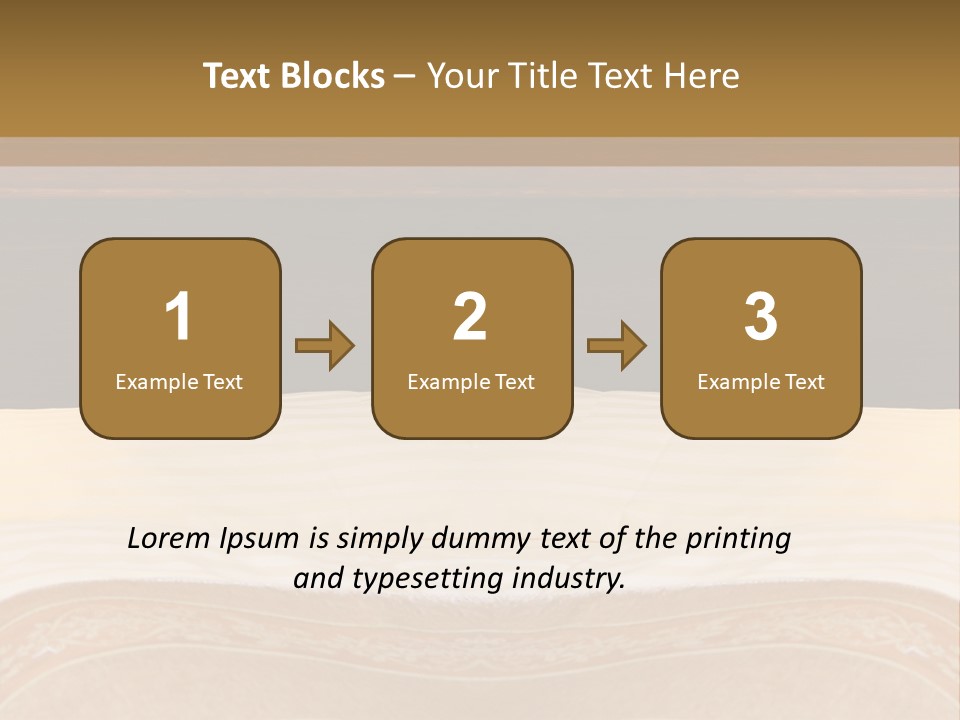 Comfort Apartment Interior PowerPoint Template